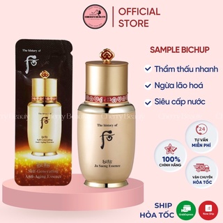 Tinh Chất Tự Sinh Whoo Bichup Self Anti Aging Essence(1 gói)date 2024