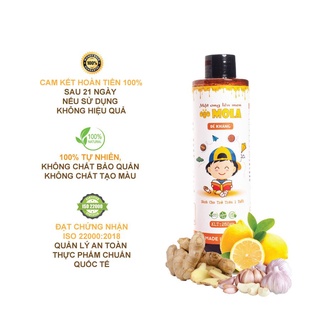 Mật ong lên men Mola chai 260gr, Bổ sung lợi khuẩn, hỗ trợ tiêu hóa, làm đẹp da