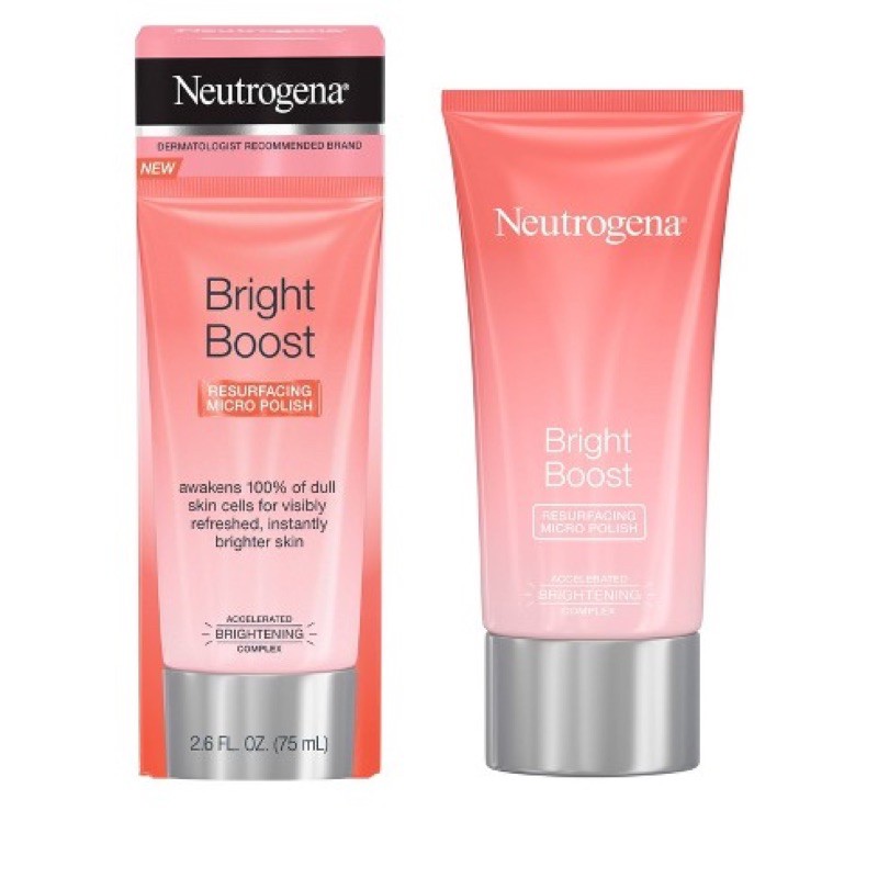 Kem Tẩy Tế Bào Chết Neutrogena Bright Boost Resurfacing Micro Polish 75ml