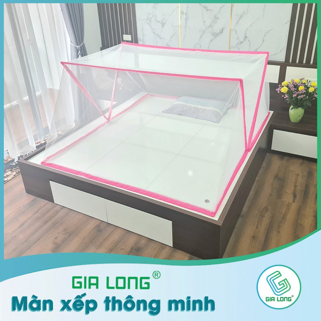 Màn chống muỗi cao cấp Gia Long -Hàng Chính Hãng