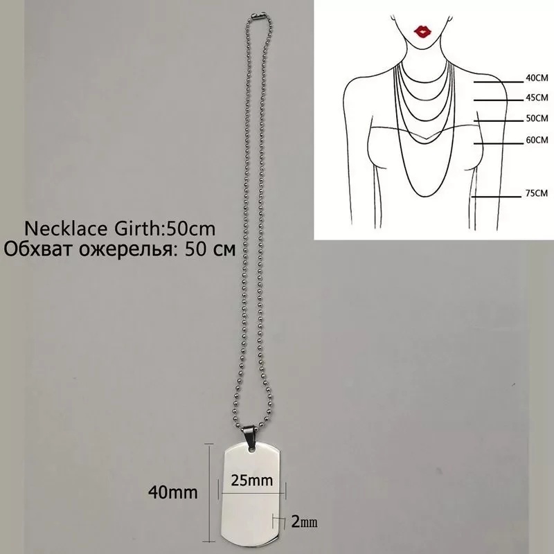 Vòng cổ Phong Cách Quân Đội VKME