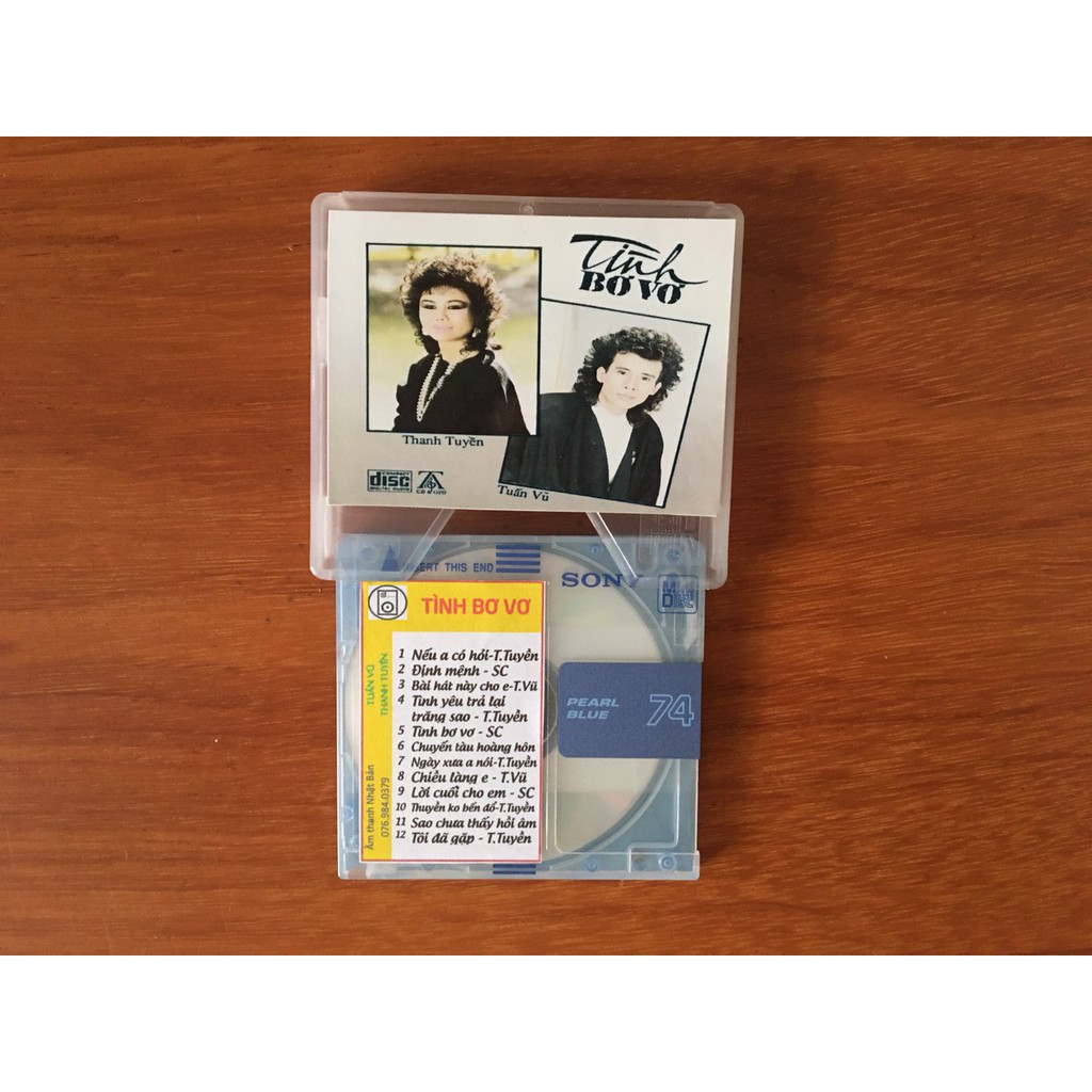 5 MD Mini Disc Nhạc Vàng Song Ca Huyền thoại