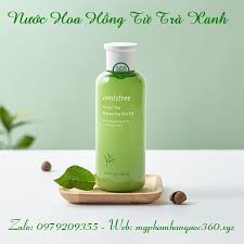 Nước Hoa Hồng Trà Xanh Innisfree Green Tea Balancing Skin 200ml (Da Hỗn Hợp)