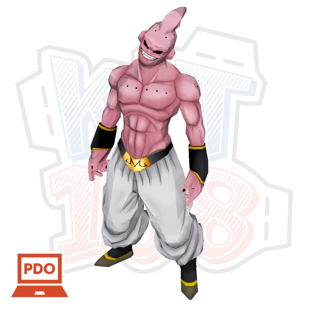 Mô hình giấy Anime Super Buu – Dragon Ball Z