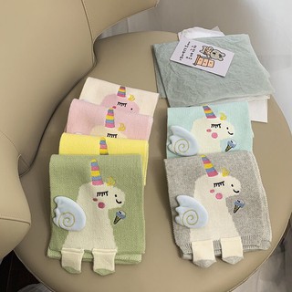 Khăn len pony cho bé