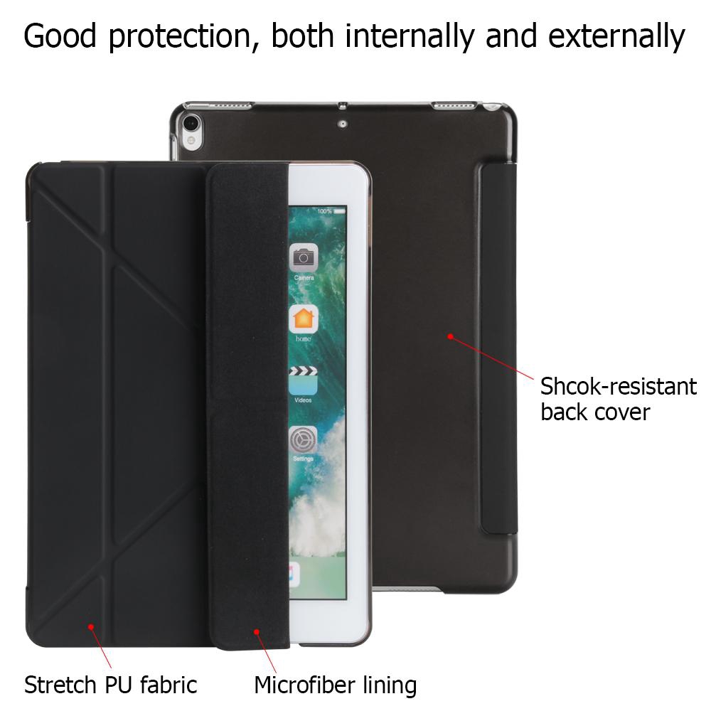 Bao da PU kết hợp ốp PC thiết kế nắp lật cho iPad 7th Gen 10.2 2019 Pro 9.7 2017 2018 5th 6th Gen Air 1 2 Mini 3 4 5 | BigBuy360 - bigbuy360.vn