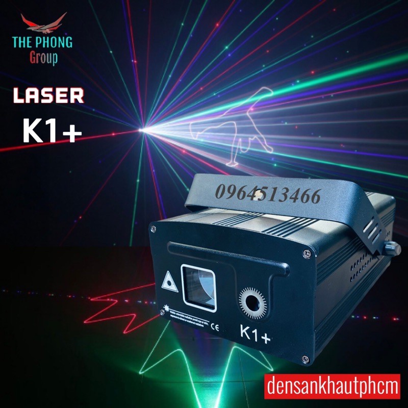 [ SALE OFF ] Đèn Laser 7D.K1+ - Đèn Sân Khấu tphcm