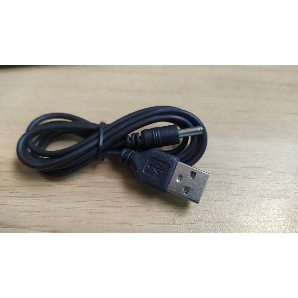 Dây cáp đồng hồ để bàn loại chân tròn cắm cổng USB