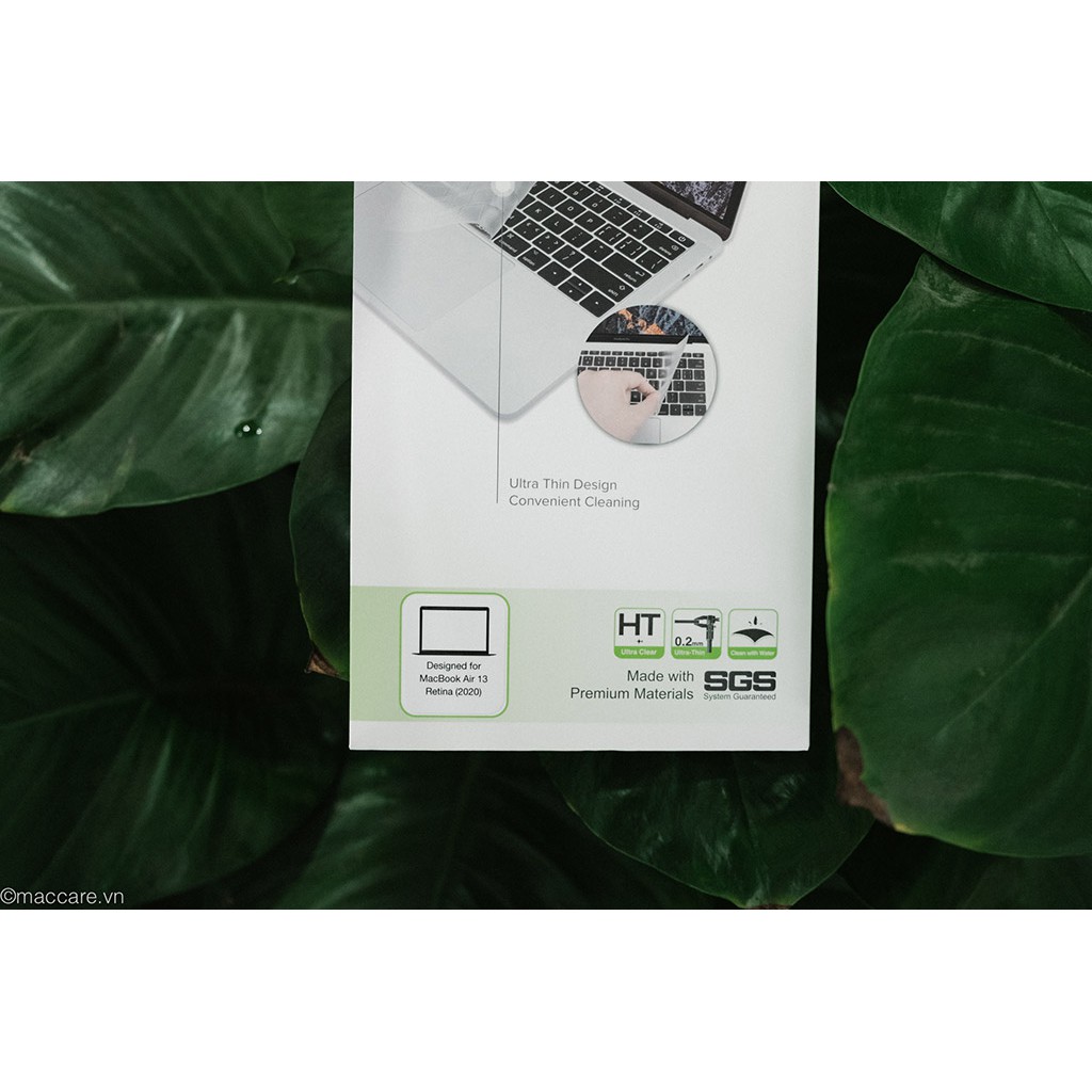 Miếng phủ bàn phím Macbook Air 13inch m1 2020 siêu mỏng