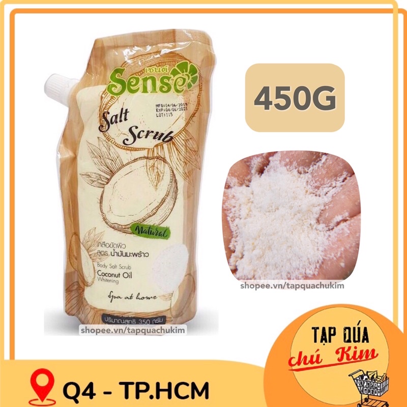 Muối dừa SENSE Thái tẩy tế bào chết 350G (xịn hơn muối bò)