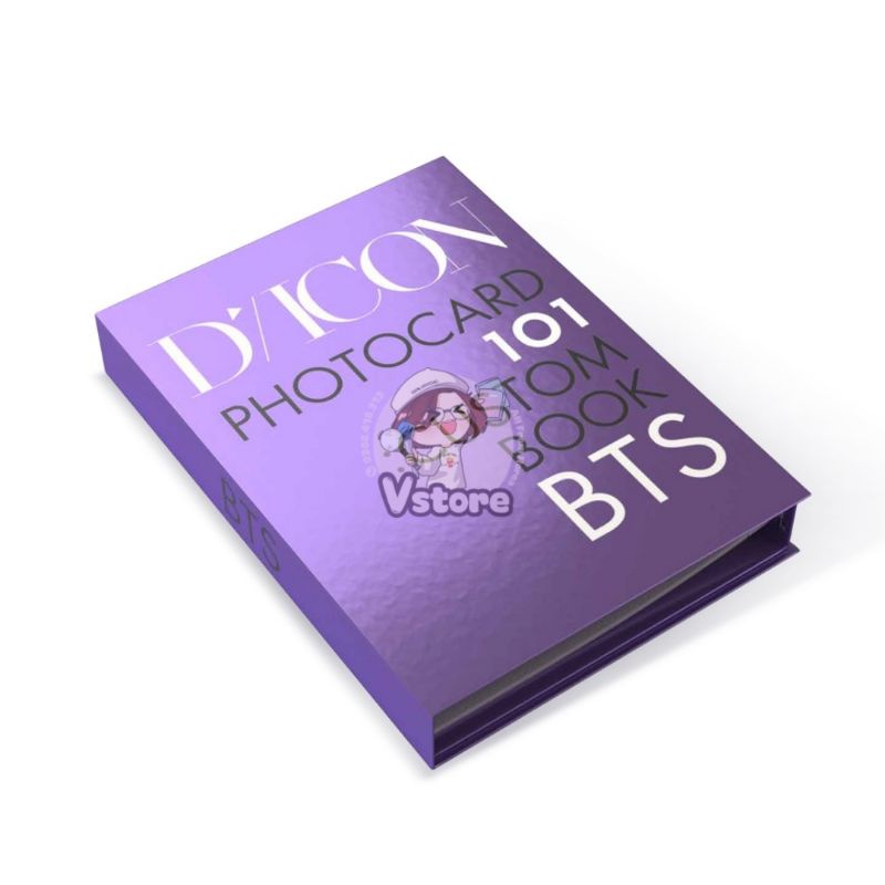 THỦ LĨNH CARD BO GÓC - DICON BTS PHOTOCARD 101 ( Hàng có sẵn )