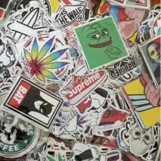 Combo 30 stickers cắt sẵn