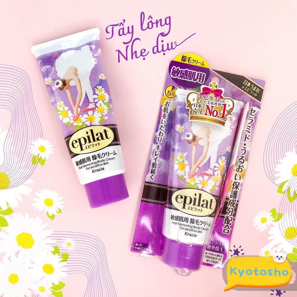 Kem tẩy lông Epilat Kracie Lavender 150g