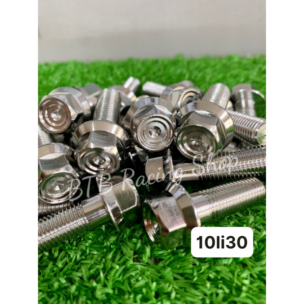 Ốc Salaya 10li mẫu Thái inox 304 dài ngắn đầy đủ các size cho các dòng xe máy