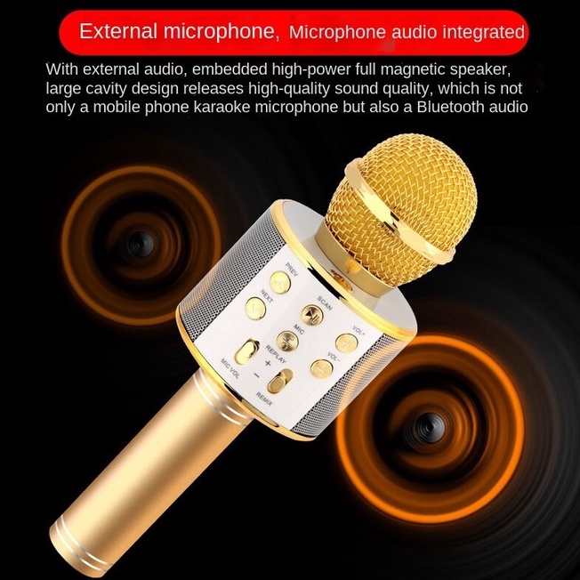 Mới Loa Bluetooth Không Dây Tích Hợp Micro