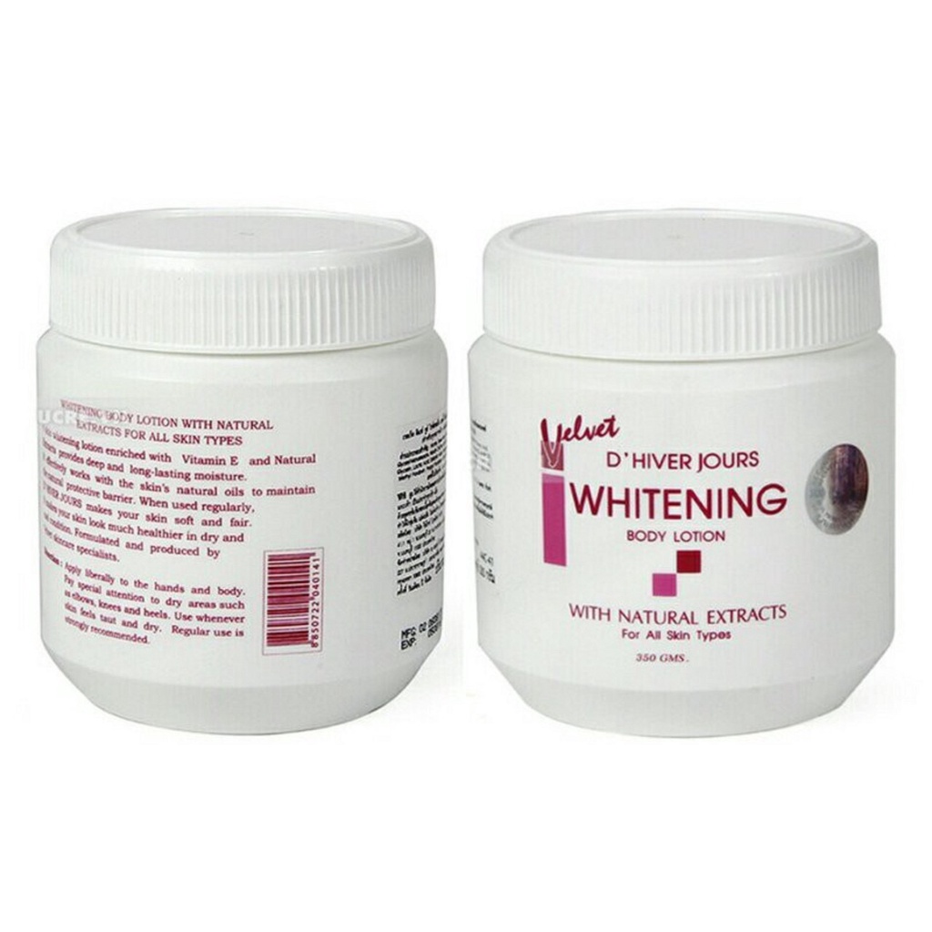 Kem Dưỡng Trắng Da Whitening Body Lotion Velvet Thái Lan 350g