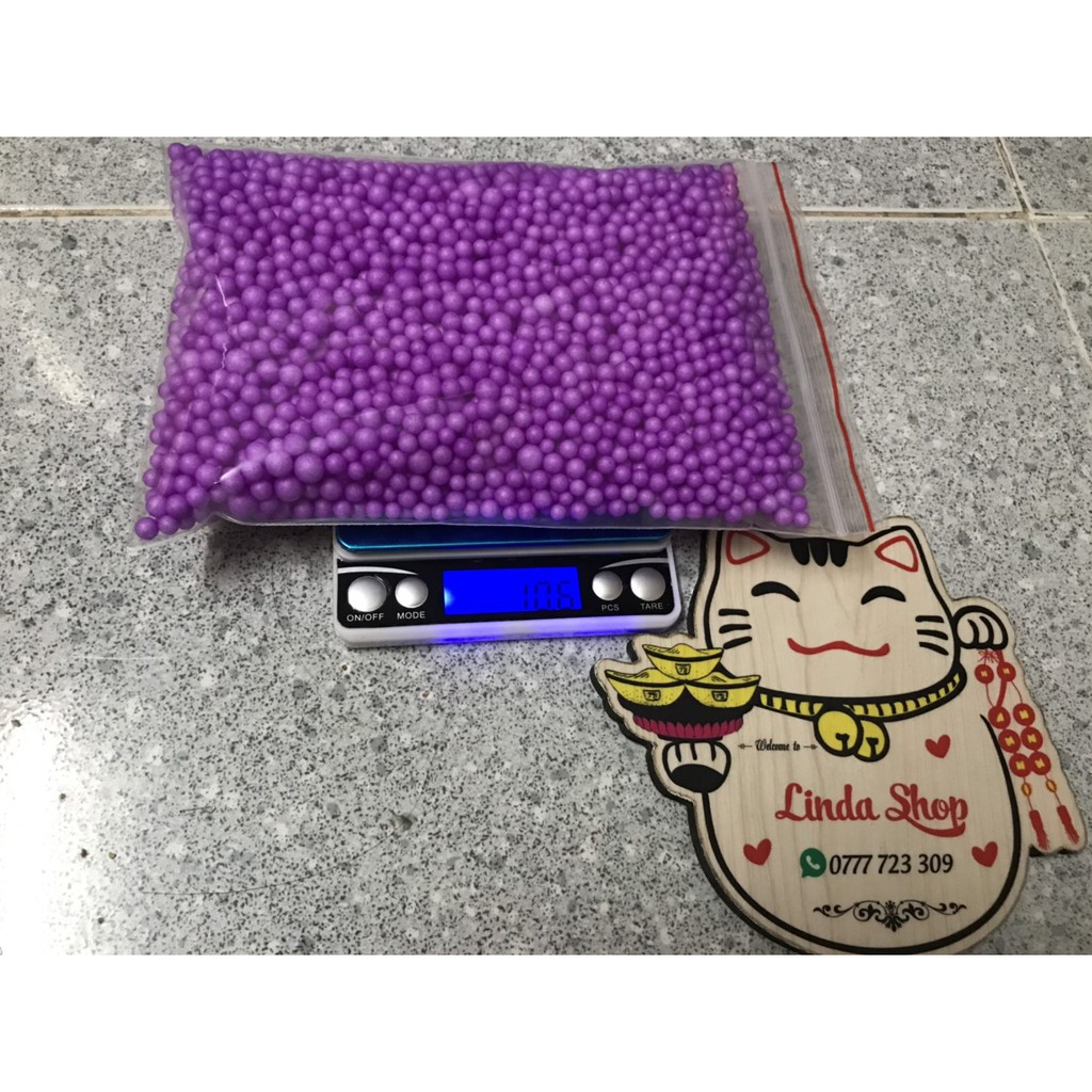 Xốp màu 2-4mm Hạt Xốp Gói Quà, Mồi Câu Cá, Hạt Xốp Đủ Màu ... | BigBuy360 - bigbuy360.vn