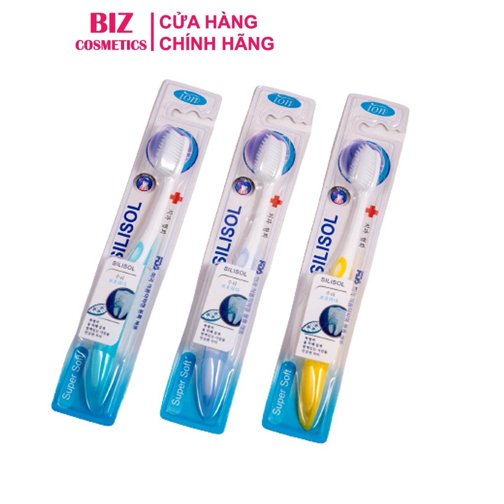 Bàn chải đánh răng cao cấp Hàn Quốc Ion Silisol plus (3 màu)