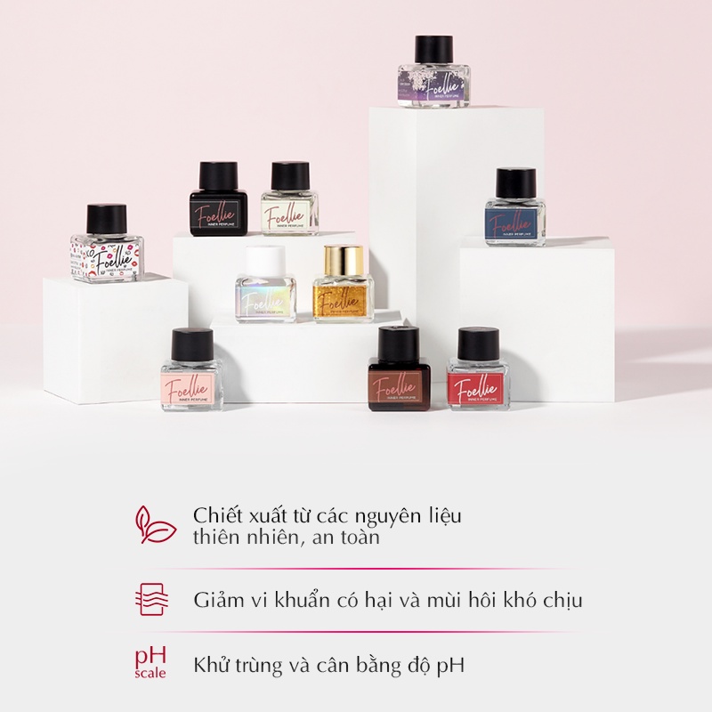 [Mã FMCGMALL giảm 8% đơn 250K] Nước Hoa Vùng Kín Foellie Hương Thơm Nồng Đượm 5ml - Eau de Bijou Inner Perfume 6100 | WebRaoVat - webraovat.net.vn