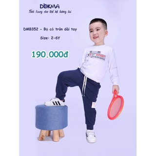 [Dokma] Bộ cổ tròn dài tay DMB352