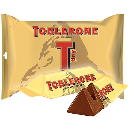 Socola Thụy Sĩ Toblerone 200g - Milk Chocolate, Honey, Almond (Nhập khẩu Chính Hãng)