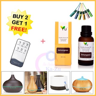 Bộ điều khiển từ xa cho máy khuếch tán tinh dầu kèm tinh dầu YU 30mL và silicone treo tinh dầu
