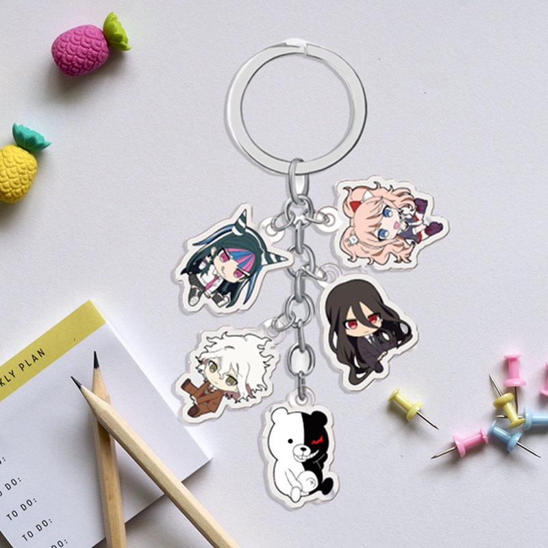 Danganronpa V3:Killing Harmony Saihara Shuichi Acrylic Keyring Keychain FcSTY