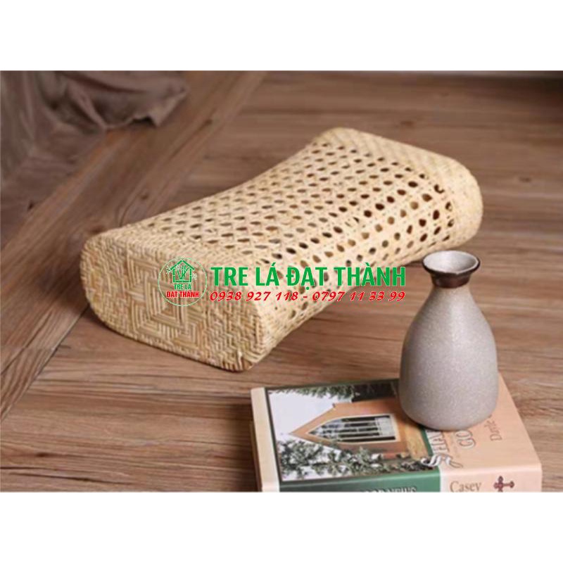 GỐI MÂY, GỐI ĐIỀU HOÀ THOÁNG KHÍ MÁT DA ĐẦU , GỐI MÂY TRE ĐẸP PHONG CÁCH VINTAGE