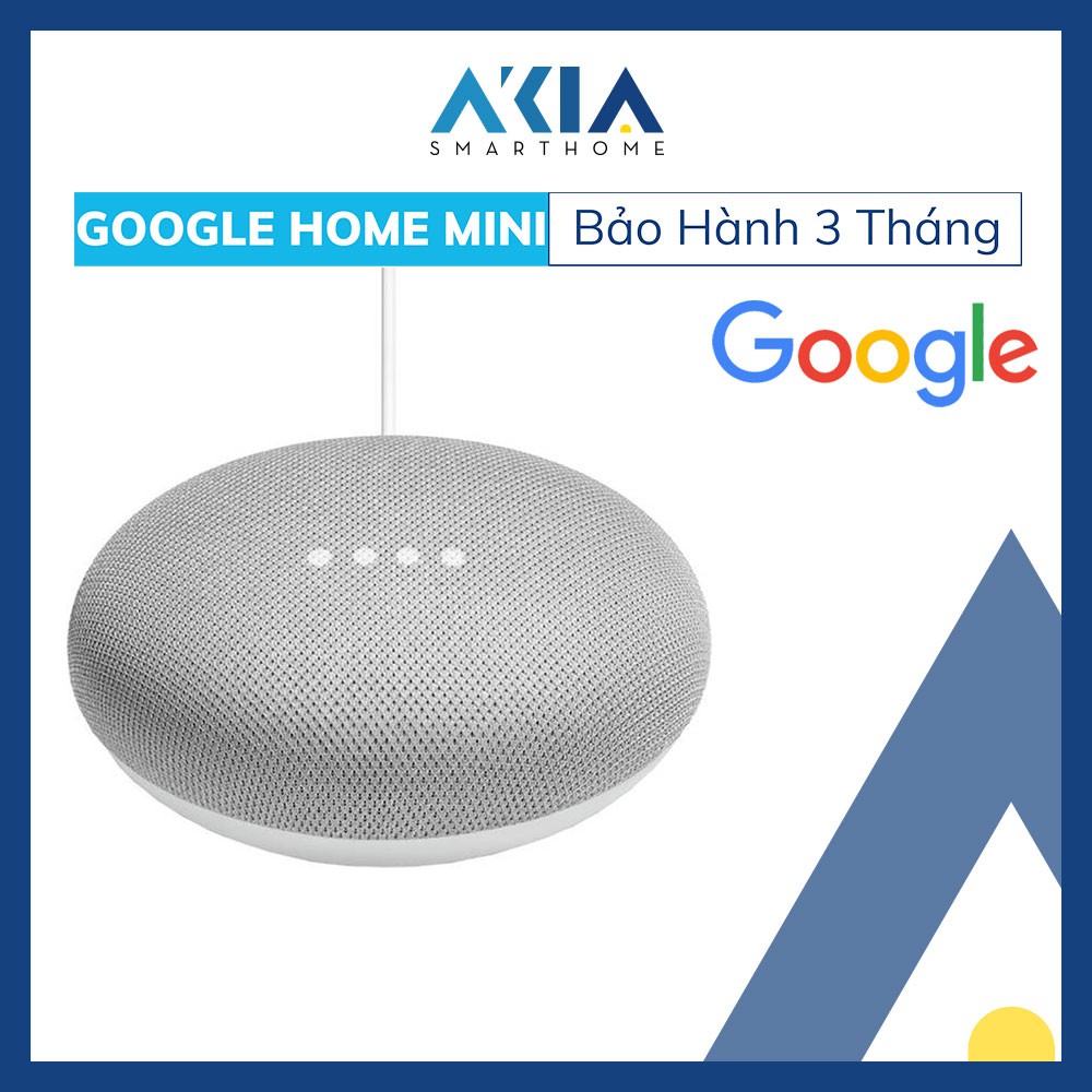 [Mã ELMS05 giảm 5% đơn 300k]Loa Thông Minh Tích Hợp Google Assistant Google Home Mini