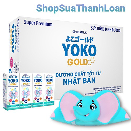 [HSD T9-2022] THÙNG 48 HỘP SỮA BỘT PHA SẴN YOKO 110ML