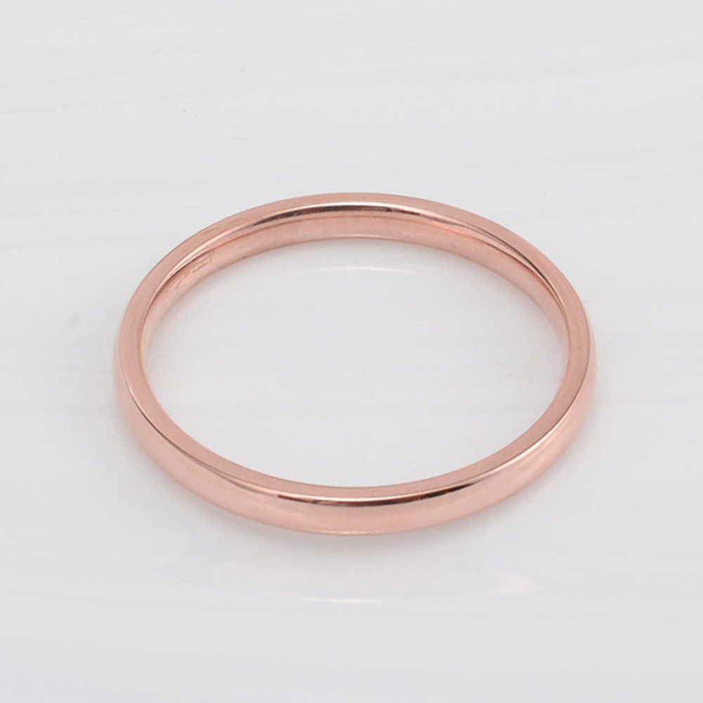 Nhẫn Thép Titan Bóng Mượt Thời Trang Cho Nữ