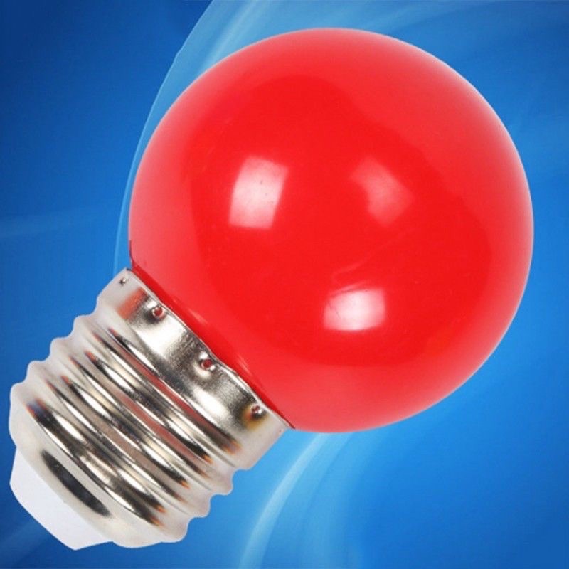 Bóng đèn led 1w trái chanh nhiều màu