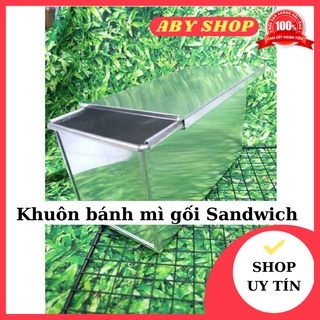 Khuôn bánh mì gối Sandwich ⚡ CAO CẤP ⚡ khuôn làm bánh mì dễ thao tác đơn tiện lợi