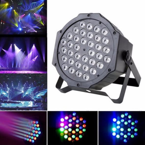 Đèn sân khấu Flat Par Light 36 Led Cảm ứng âm thanh