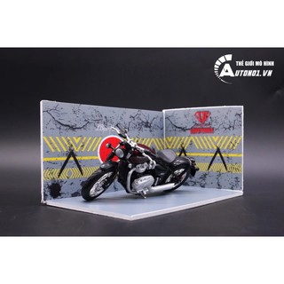 DIORAMA GARAGE CHO MÔ TÔ 1:18 DR007