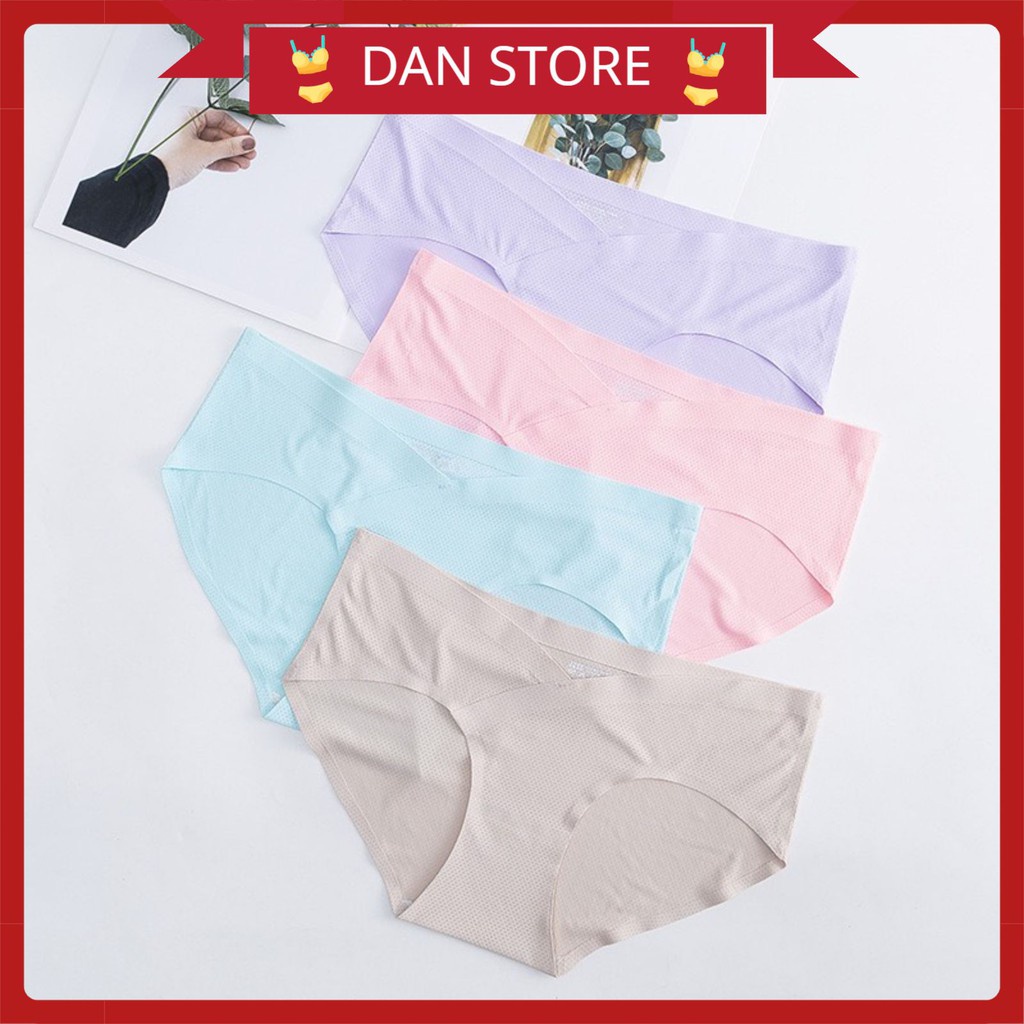 Quần Lót Nữ - Quần Lót Đúc Su thoáng khí thông hơi mềm mại cạp tim điệu đà DAN STORE MÃ 739