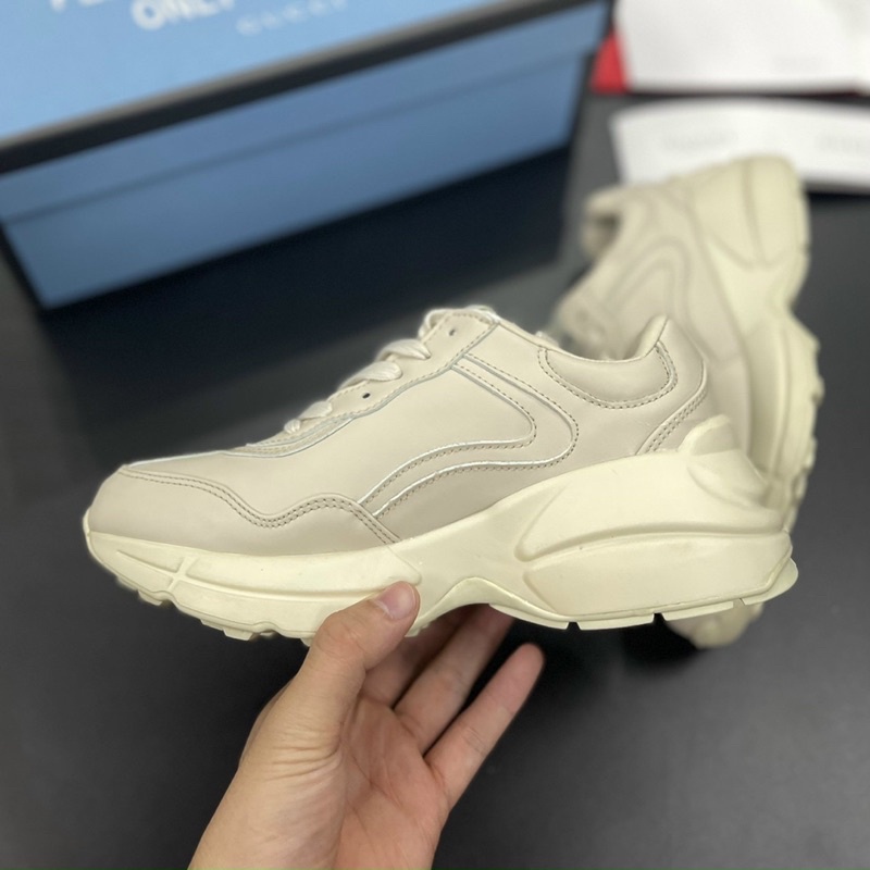 (FREESHIP + ẢNH THẬT 1.1) Giày Gucci Trơn Box xanh full pk
