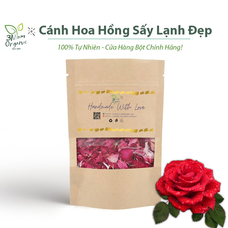 Cánh Hoa Hồng Sấy Khô