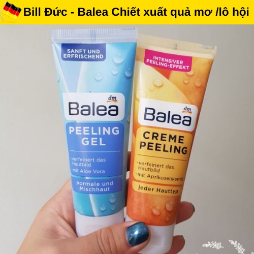 Tẩy da chết Balea ⚡Freeship⚡ 3 công dụng - phù hợp mọi loại da