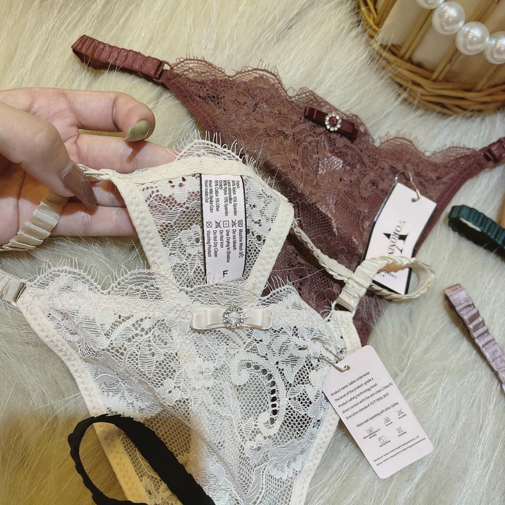Quần Lót Nữ Ren Lọt Khe Sexy Chun Hông Gợi Cảm Ôm Dáng Tạo Đường Cong Quyến Rũ 8001