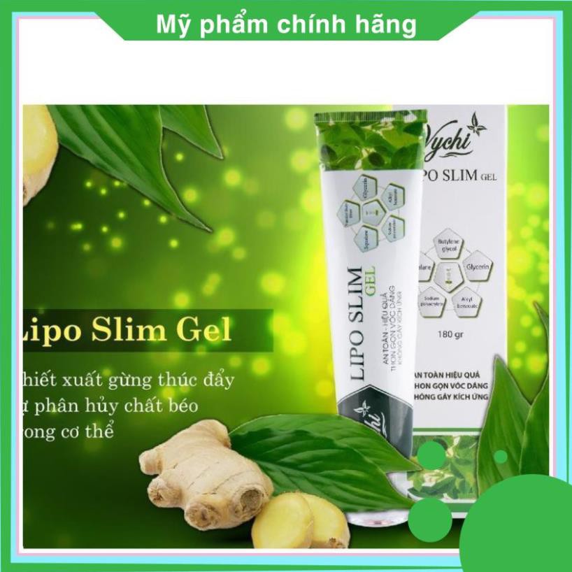 Gel tan mỡ/Kem tan mỡ - LIPO SLIM GEL VYCHI - giảm 3-5cm vòng bụng sau 1 TUẦN