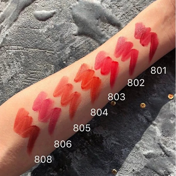 GUICAMI - Son kem nắp bạc Matte Air Lip Glaze Velvet Series | Thế Giới Skin Care