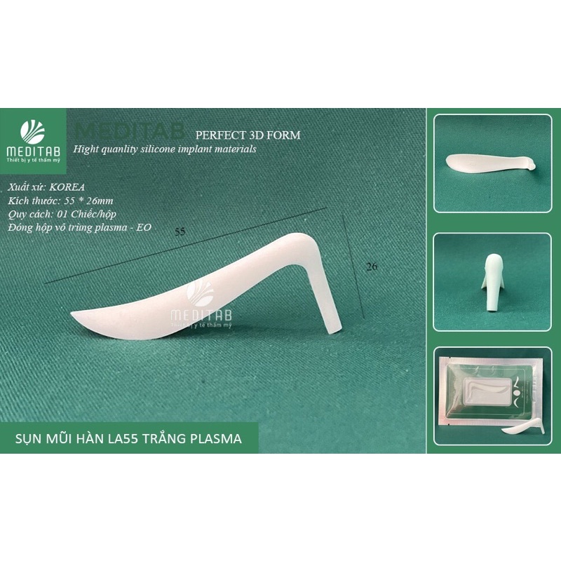 Sụn nâng mũi Hàn LA55 plus
