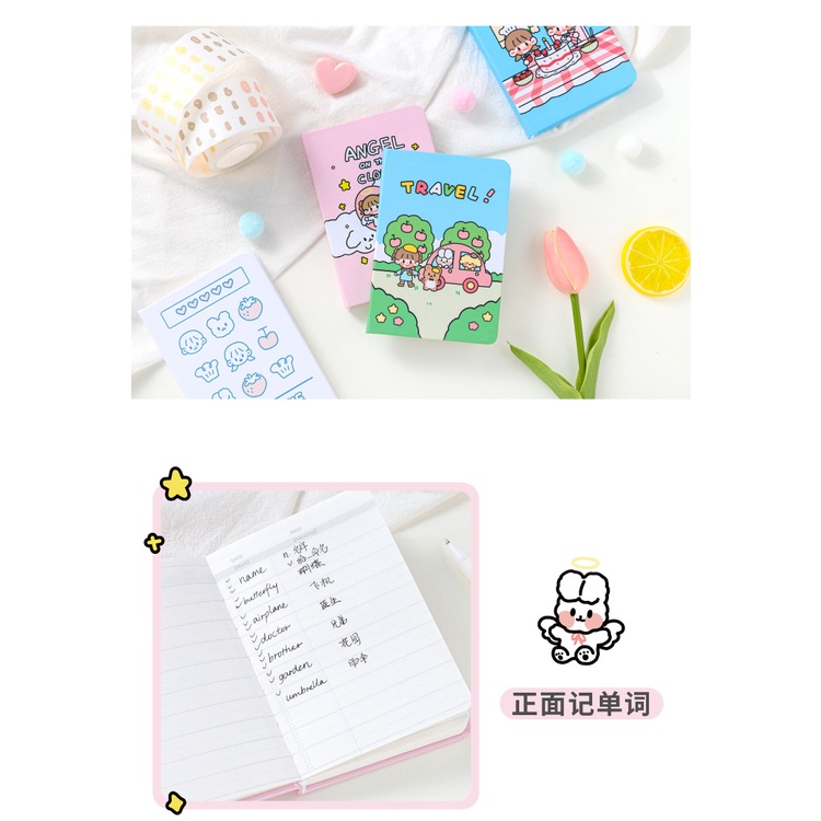 Sổ tay bìa cứng mini đáng yêu