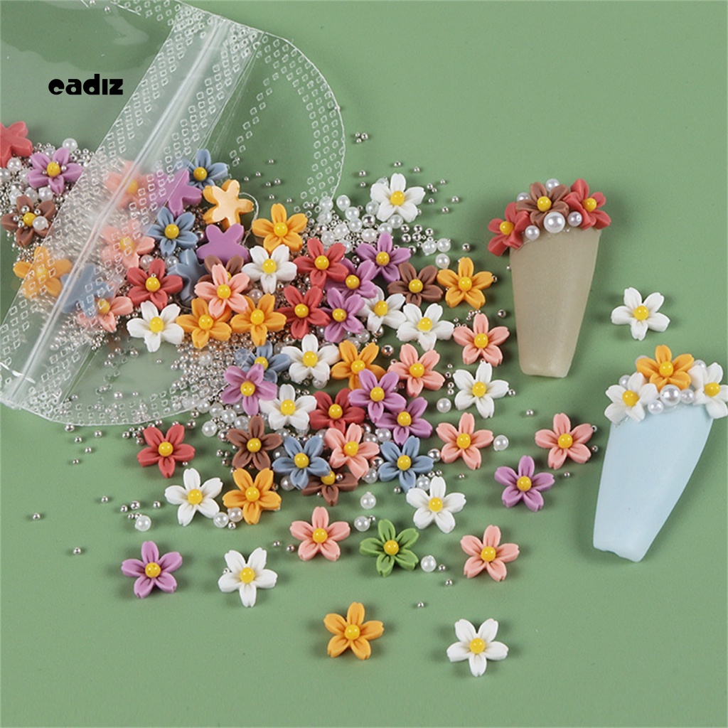 Phụ Kiện Trang Trí Móng Tay Sang Trọng Hình Hoa Ba Chiều