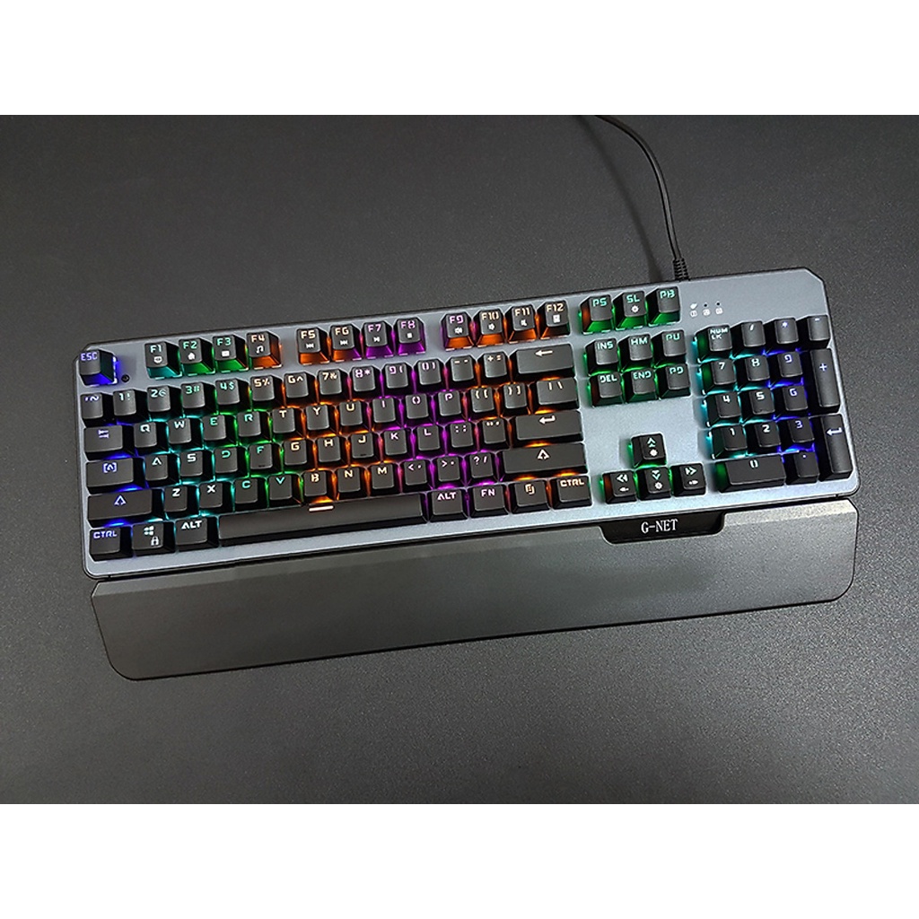 Bàn Phím Cơ Gnet K68 bản Blue switch - Bàn Phím Gaming giá rẻ -Vô Địch Trong Tầm Giá Chưa Có Đánh Giá