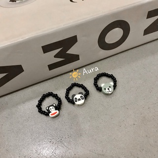 Nhẫn cườm Pet cute Handmade  Aura