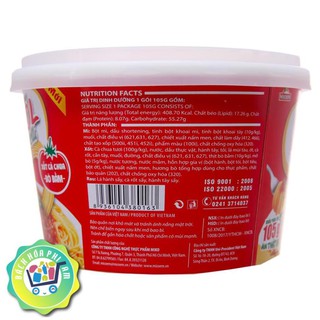 Mì trộn Cung Đình Kool Spaghetti tô 105g (có gói xốt bò bằm)