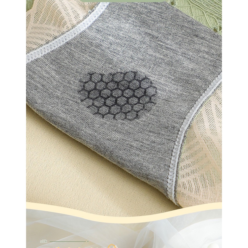 Quần Lót Nữ Ren Vanvene Cạp Vừa Co Giãn Nhiều Chống Hằn Viền Lót Cotton Kháng Khuẩn Q013