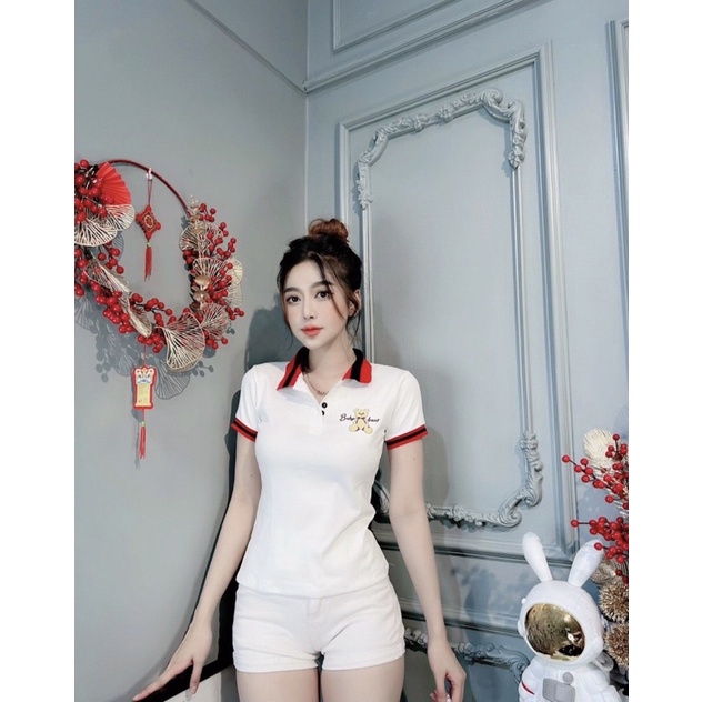 ÁO THUN THÁI BOZIP NỮ CỔ BẺ